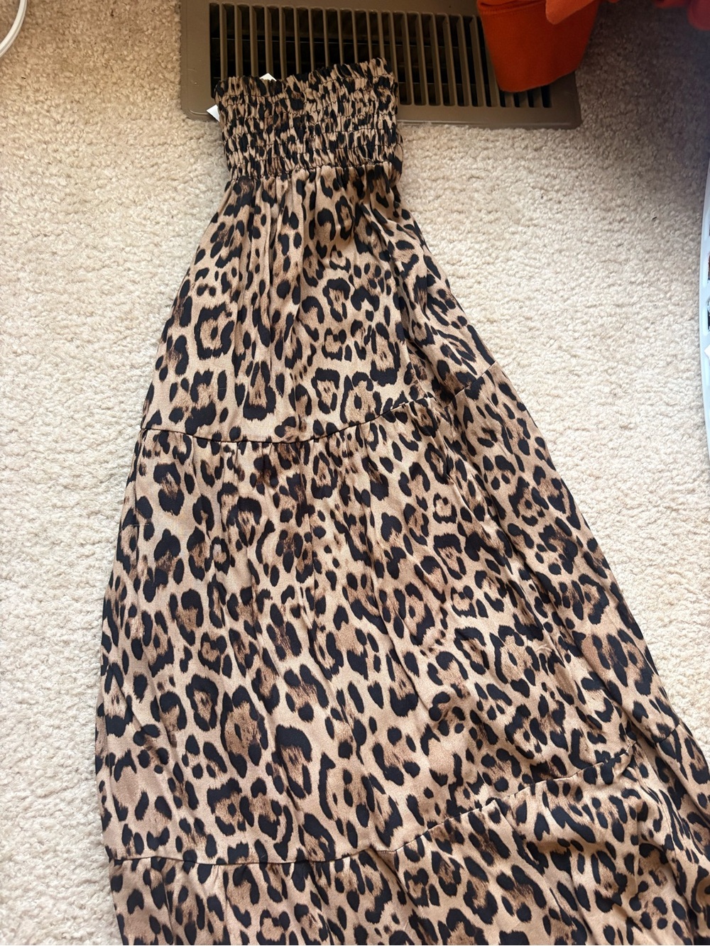Leopard Print skirt subdued